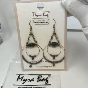Myra bag earrings. MET
